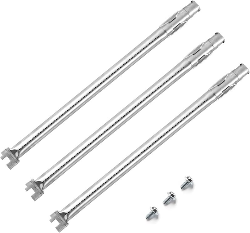 YOUFIRE Store Grill Burner Tube 19.5 Inch Replacement for Weber Genesis 300 Series, Genesis E310 E320 E330 S310 S320 S330 Gas Grills, 62752 LP 3 Burners Tube Set Fits Up Front Control - Image 1